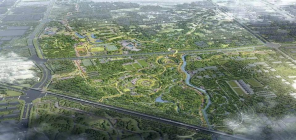 推窗见绿、外出入园!两循环天行为策画绿化见效显耀