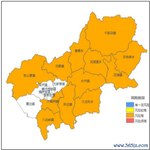 延庆发布地质灾害气候风险橙色预警,请小心刺眼